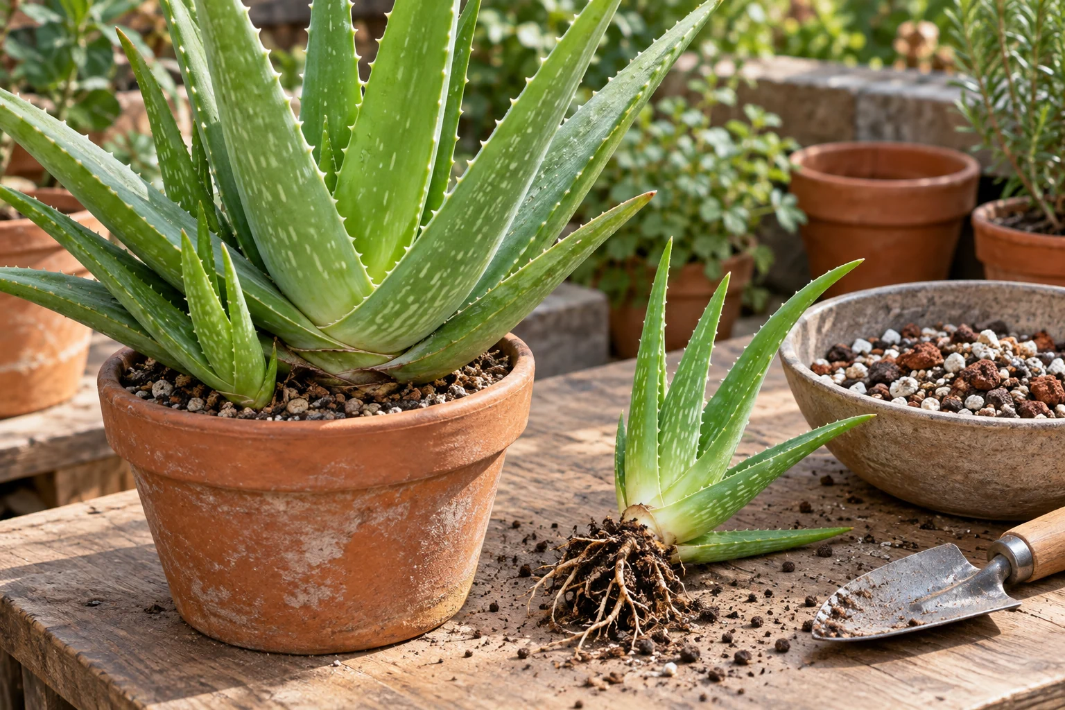 Aloe Vera Yavruları Ne Zaman Ayrılır?